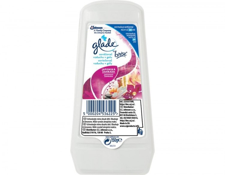 Glade gelový osvěžovač 150g Jap. zahrada Glade gelový osvěžovač 150g Jap. zahrada - Drogerie Osvěžovače a svíčky Difuzéry, gelové, dekorativní